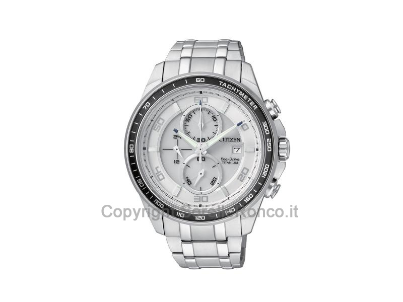 CITIZEN SUPER TITANIO CRONO 43MM ARGENTO
